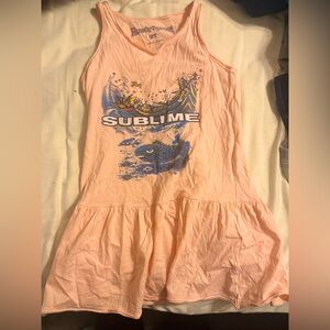 Sublime Graphic Tank Dress Toddler 2T